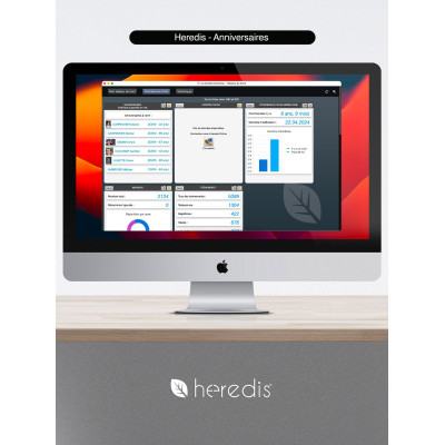 Heredis 2026 Pro - Généalogie Windows & macOS