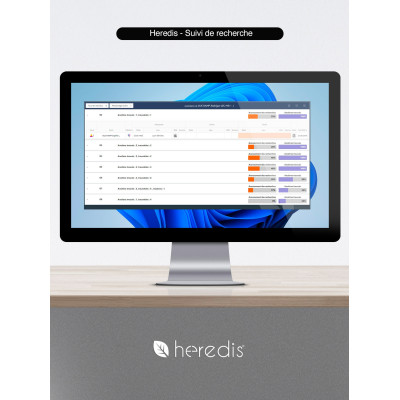 Heredis 2026 Expert Windows - Logiciel de Généalogie Complet