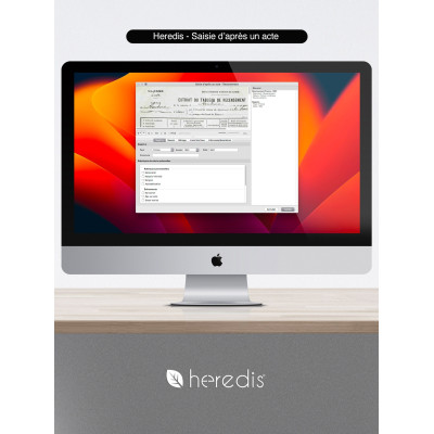 Heredis 2026 Expert Mac : Logiciel de Généalogie Avancé