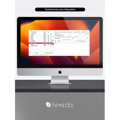 Mise à jour Heredis 2026 Suite pour macOS Mise à jour Heredis 2026 Suite pour macOS