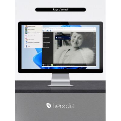 Coffret Heredis Pro Windows : Généalogie Simplifiée