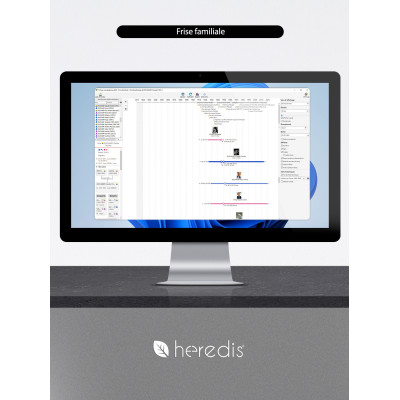 Coffret Mise à jour Heredis 2026 pour Windows