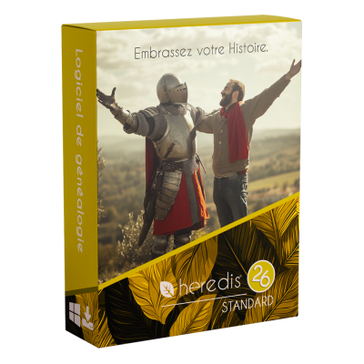 Heredis Windows Standard : Logiciel de Généalogie
