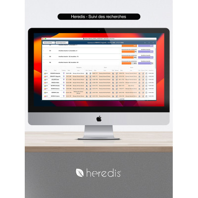 Mise à jour Coffret Heredis macOS : Généalogie Pro