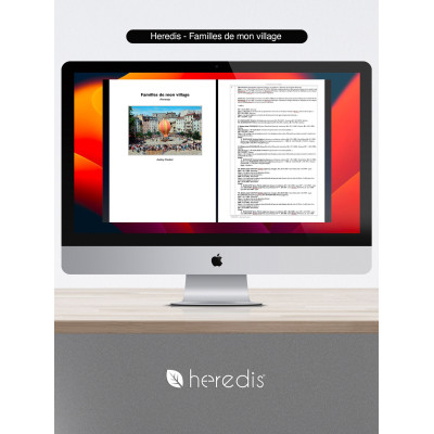Coffret Heredis Pro Windows & Mac : Généalogie