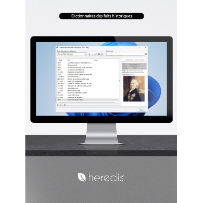 Mise à jour Heredis Pro Windows & macOS : Généalogie