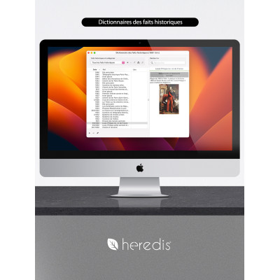 Mise à jour Heredis 2027 Pro - Windows & macOS