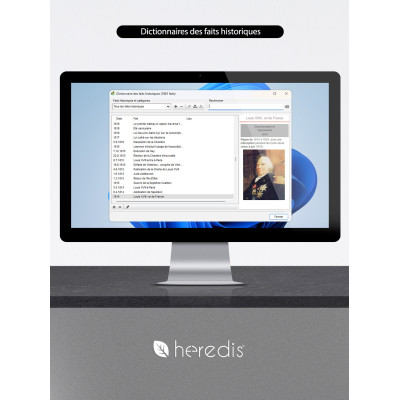 Mise à jour Heredis 2027 Suite pour Windows