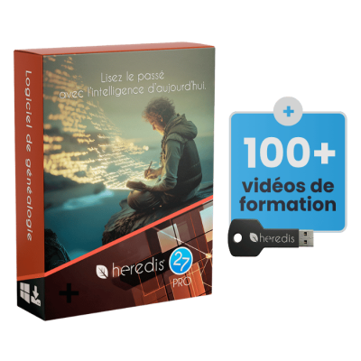 Heredis 2027 Expert Windows - Logiciel de Généalogie Complet